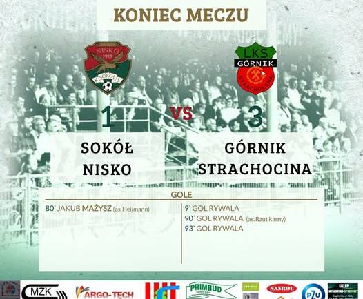 Porażka u siebie…