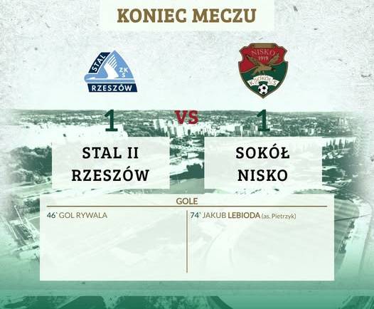 Stal II Rzeszów – Sokół Nisko